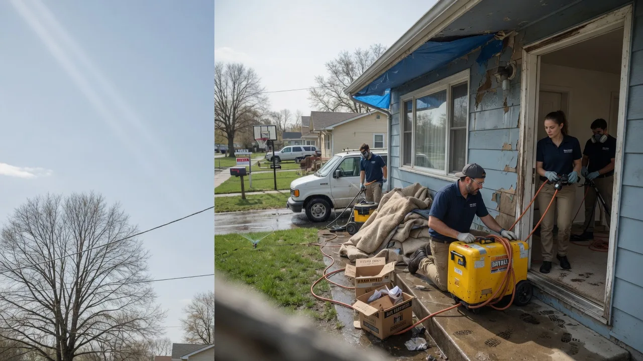 Basement Flood Cleanup in Woodsboro, MD near me